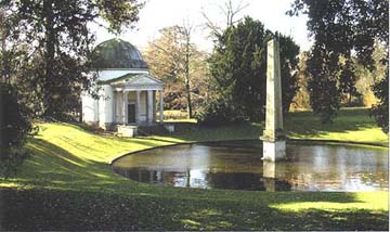 Chiswick House: The Orange Tree Garden, Obelisk Pond and Temple. (Photo: Hazelle Jackson)