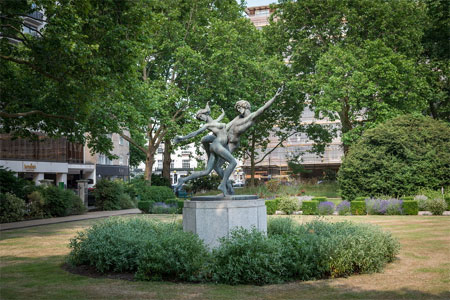 Cadogan Place north gardens