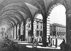 A View of the Covent Garden Piazza in 1777 (Mayson Beaton Collection, English Heritage)