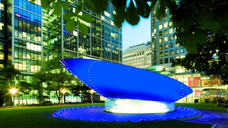 'The Big Blue' by Ron Arad