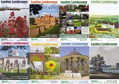 London Landscapes covers