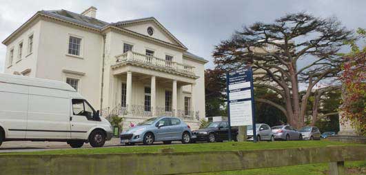 Mount Clare as
seen today on the campus
of Roehampton University.