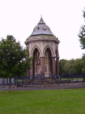 The Burdett Coutts Memorial in Victoria Park