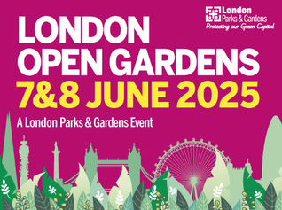 London Open Gardens 8-9 June 2025